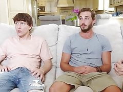 Young Guys Fuck Their Busty Stepmoms